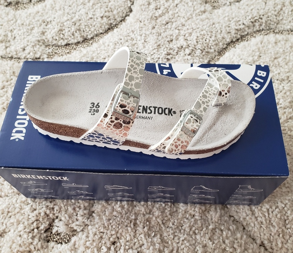 Birkenstock Mayari Sandal Birko Flor EU 36 - Picture 2 of 8
